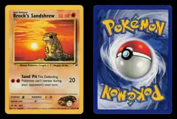 Brock's Sandshrew 72/132 - LP - Gym Heroes, WOTC Pokemon Vintage - Image 3