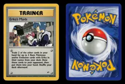 Erika's Maids 109/132 - LP - Gym Heroes, WOTC Pokemon Vintage - Image 3