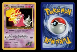 Sabrina's Slowbro 60/132 - LP - Gym Heroes, WOTC Pokemon Vintage - Image 3
