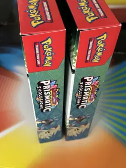 Pokemon Prismatic Evolutions Lucario & Tyranitar EX Premium Collection (x2) MISB - Image 5