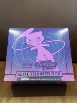 Pokemon TCG: Sword & Shield Fusion Strike ETB Elite Trainer Box Sealed - Image 1