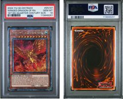 PSA 10 Winged Dragon of Ra QCR 1st Ed Yu-Gi-Oh! Quarter Century Bonanza 💎POP 42 - Image 1