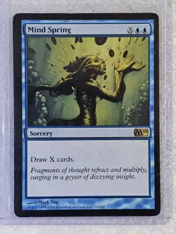 MTG Mind Spring #64 Magic 2010 (M10) Magic the Gathering Card Rare NM - Image 5