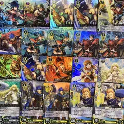Fire Emblem Cipher Trading Card Set Approximately 150 Cards Vintage Condition - Image 4