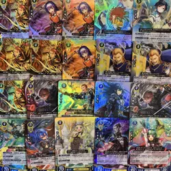 Fire Emblem Cipher Trading Card Set Approximately 150 Cards Vintage Condition - Image 5