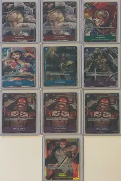 One Piece OP01-OP05 Cards Alternate Art Lot - Combine any card you want! - Image 1