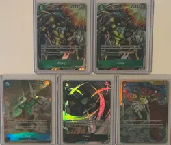 One Piece OP01-OP05 Cards Alternate Art Lot - Combine any card you want! - Image 3