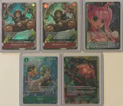 One Piece OP06-OP12 Cards Alternate Art Lot - Combine any card you want! - Image 5