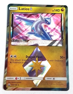 Latios 108/168 Celestial Storm Holo Rare Pokemon Card 2018 - Image 1