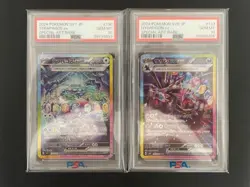 Pokemon card Terrapagos ex Hydreigon ex Japanese anime manga card battle game - Image 1