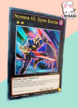 Yu-Gi-Oh! Karte Nummer 65: Djinn Buster BLMR-EN079 Trading Card TCG ENG - Image 2