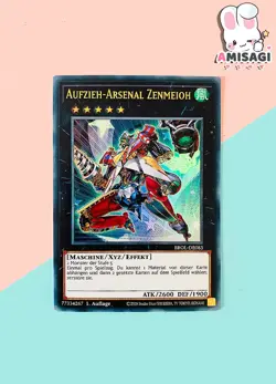 Yu-Gi-Oh! Karte Aufzieh-Arsenal Zenmeioh, BROL-DE083 Trading Card TCG Deutsch - Image 1
