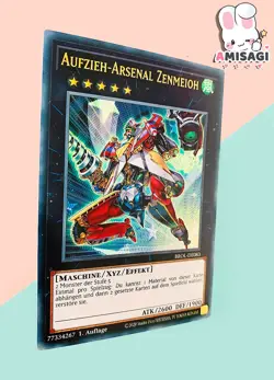 Yu-Gi-Oh! Karte Aufzieh-Arsenal Zenmeioh, BROL-DE083 Trading Card TCG Deutsch - Image 2