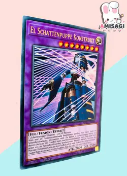 Yu-Gi-Oh! Karte El Schattenpuppe Konstrukt SDSH-DE046 Trading Card TCG Deutsch - Image 2