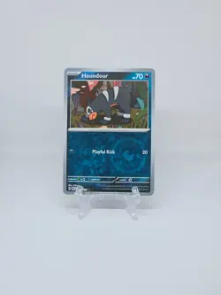 062/131 HOUNDOUR | COMMON REVERSE HOLO | PRISMATIC EVOLUTIONS POKEMON CARD - Image 1