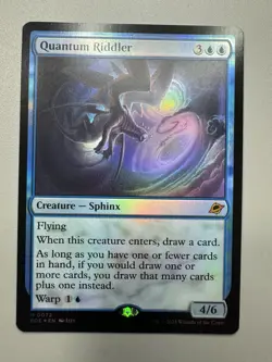 Quantum Riddler | FOIL | #0072 | NM |Edge of Eternities MTG - Image 1