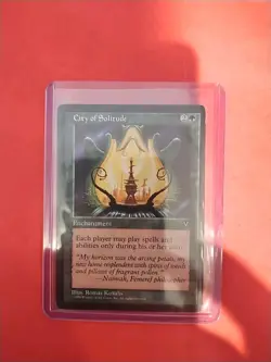 Magic the Gathering - City of Solitude - Enchantment - Visions - EX+ - MTG - Image 3