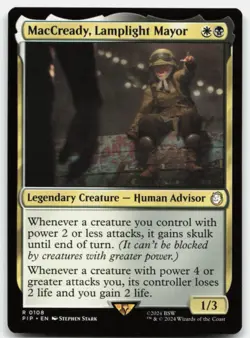 MTG MacCready, Lamplight Mayor R Universes Beyond: Fallout 108 LP - Image 1