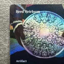 Herd Heirloom - Borderless TDM #347 Foil NM MTG Magic the Gathering - Image 2