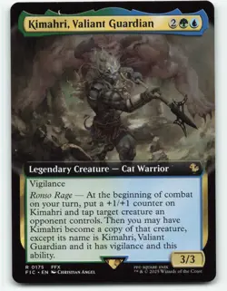 Kimahri, Valiant Guardian Extended Final Fantasy. MTG 0175 - Image 1