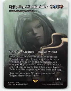 Kuja, Mage Manufacturer - Inalla, Archmage Ritualist (Showcase) MTG 0052 - Image 1