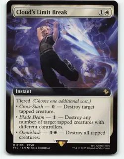 Cloud's Limit Break (Extended Art) Commander: Final Fantasy MTG 0103 - Image 1