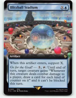 Blitzball Stadium (Extended Art) Commander: Final Fantasy MTG 0111 - Image 1