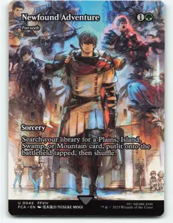 Newfound Adventure - Farseek (Showcase) Final Fantasy MTG 0045 - Image 1