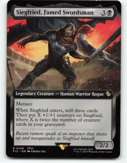 Siegfried, Famed Swordsman. Final Fantasy MTG 0149 - Image 1