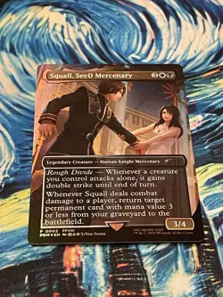 Mtg Is Rising, Winning Promo Seed'S Mercenary Squall Borderless Foil - Image 2