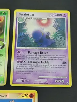5 VTG Pokemon HOLO cards Hitmonchan, Swalot, Scizor, Zubat, Strarmie 2000's - Image 4