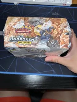 Pokemon Sun & Moon Unbroken Bonds Sealed Booster Box W/ acrylic case - Image 2