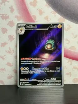 Pokemon TCG Bellibolt 201/197 SV03: Obsidian Flames Full Art Nintendo 2023 NM - Image 1