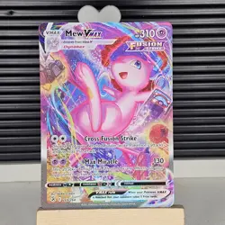 M/NM Mew VMAX Alternate Art Secret Rare 269/264 Fusion Strike Holo Pokemon TCG - Image 1