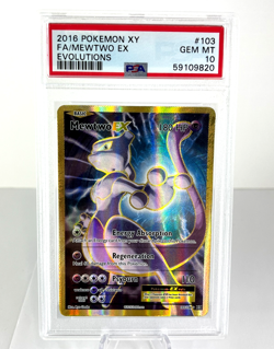Mewtwo EX 103/108 - XY Evolutions - Full Art - PSA 10 Gem Mint - Pokemon - Image 1
