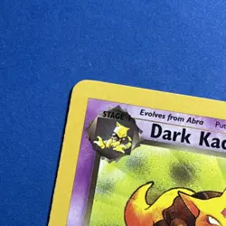 1999 Pokemon Team Rocket 1st Edition Dark Kadabra 39/82 LP Card - Image 2