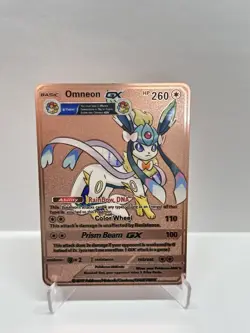 Omneon GX HP260 Metal Pokemon Card-Collectible Gift Display！ - Image 1