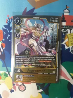 Digimon Card Game Angewomon BT11-042 Rare Dimensional Phase - English - NM - Image 1