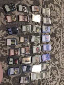 Lot of 310 Magic: The Gathering cards MTG Shadowmoor Most Are Sleeved - Image 1