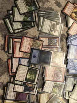 Lot of 310 Magic: The Gathering cards MTG Shadowmoor Most Are Sleeved - Image 2