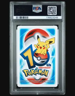 Raikou- PSA 10 - 2006 JPN Pokemon Center 10th Anniversary Playing Card - Image 2