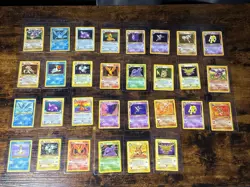 100% Complete Fossil Set 62/62 WOTC Vintage Pokemon Cards 1999 NM-HP DESCRIPTION - Image 1