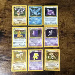 100% Complete Fossil Set 62/62 WOTC Vintage Pokemon Cards 1999 NM-HP DESCRIPTION - Image 2