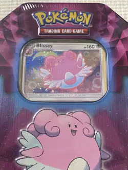 NEW/SEALED Pokemon Trading Card Game Blissey Foil Promo TIN 820650102851 - Image 2