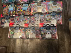 Huge (20 Pack) Lot of Pokemon Cards Paldean Fates Prismatic Etc - Image 3