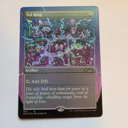 Magic the Gathering - Sol Ring (1011) (Borderless,Foil) - Secret Lair Drops - NM - Image 1