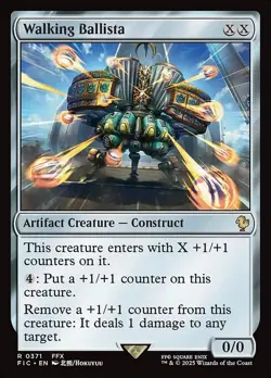 Walking Ballista Regular - Final Fantasy Commander MTG-NM - Image 1