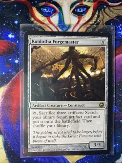 Kuldotha Forgemaster Scars of Mirrodin Moderately Played Rare MTG - Image 1