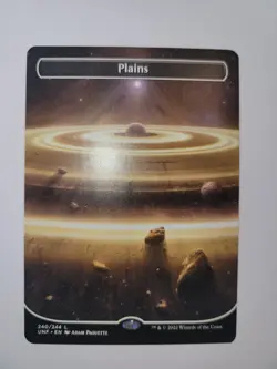 Plains Borderless Unfinity 240 Near-mint Magic: The Gathering Single - Image 2