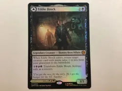 MTG Marvel’s Spider-Man EDDIE BROCK Foil NM (0038BIN) Graded Power - Image 1
